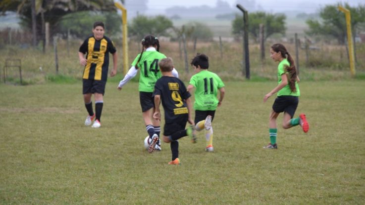 Foto (Facebook): Liga de Baby Fútbol de Ombúes de Lavalle